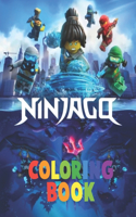 Ninjago Coloring Book: Funny Coloring Book With 40 Images For Kids of all ages.