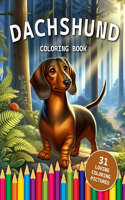 Dachshund Coloring Book
