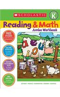 Reading & Math Jumbo Workbook: Grade K