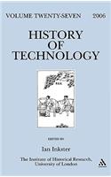 History of Technology, Volume 27, 2006