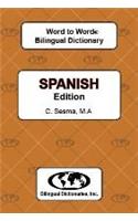 English-Spanish & Spanish-English Word-to-Word Dictionary