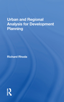 Urban And Regional Analysis For Development Planning