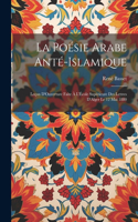 Poésie Arabe Anté-Islamique