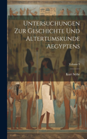 Untersuchungen zur geschichte und altertumskunde Aegyptens; Volume 9