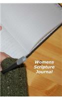 Womens Scripture Journal: Simple Scripture Journal for Daily Reflection