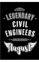 Legendary Civil Engineers are born in August