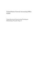 Using Structured Interviewing Techniques