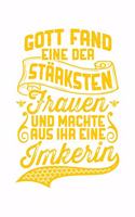 Imkerinnen Sind Stark: Notizbuch / Notizheft Für Imkern Imker-In Imkern Imkerei A5 (6x9in) Liniert Mit Linien