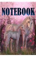 Notebook: Unicorn Notebook, Journal, Diary size 6x9