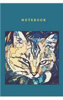 Cat Notebook: NOTEBOOK CAT THEME COVER Blank lined ruled