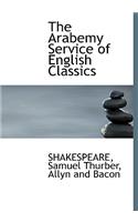 The Arabemy Service of English Classics