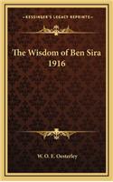 Wisdom of Ben Sira 1916