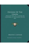 Defense Of The Union
