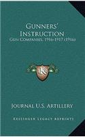 Gunners' Instruction