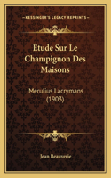 Etude Sur Le Champignon Des Maisons