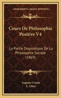 Cours De Philosophie Positive V4