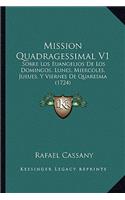 Mission Quadragessimal V1