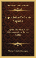Appreciation De Saint-Augustin
