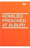 Homilies Preached at Albury: (English)