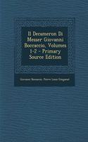 Decameron Di Messer Giovanni Boccaccio, Volumes 1-2