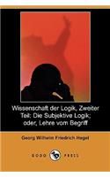 Wissenschaft Der Logik, Zweiter Teil