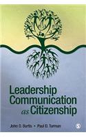Leadership Communication as Citizenship