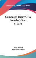 Campaign Diary of a French Officer (1917)