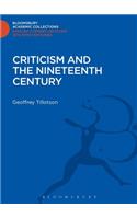 Criticism and the Nineteenth Century