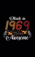 Made in 1969 50 Years of awesome