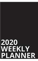 2020 Weekly Planner: An easy to use weekly planner to plan your weeks and months in 2020