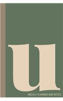 u - Weekly Planner and Notes