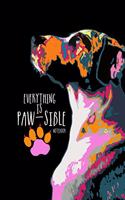 Notebook - everything is paw-sible