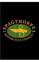 Spagthorpe Motorcycle Company Notebook