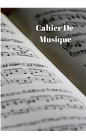 cahier de musique