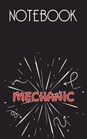 MECHANIC Notebook, Simple Design