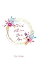 Start Where You Are