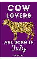 Cow Lovers Are Born In July