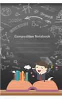 Composition Notebook: Custom School Composition Exercise Notebook (School Notebooks 6x9, 100 Pages)