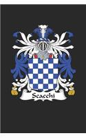 Scacchi: Scacchi Coat of Arms and Family Crest Notebook Journal (6 x 9 - 100 pages)