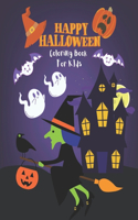 Happy Halloween Coloring Book For Kids