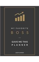 My Favorite Boss Gave Me This Planner
