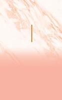 I: Pastel Peach And Marble Journal To Write In, 5 x 8(Monogram Notebooks)