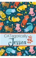 Categorically Jessica: Personalized Journal for Cat Lovers