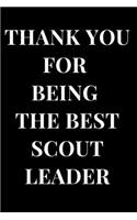 Thank You for Being the Best Scout Leader