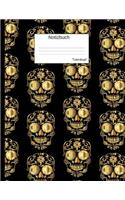 Notizbuch Totenkopf