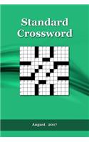 Standard Crossword: August 2017
