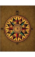 Compass Sketchbook: Blank Art Pad Notebook Journal(28 Tattoo You 150 Sketch)