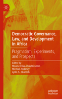 Democratic Governance, Law, and Development in Africa