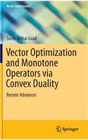 Vector Optimization and Monotone Operators Via Convex Duality