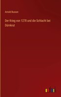 Der Krieg von 1278 und die Schlacht bei Dürnkrut